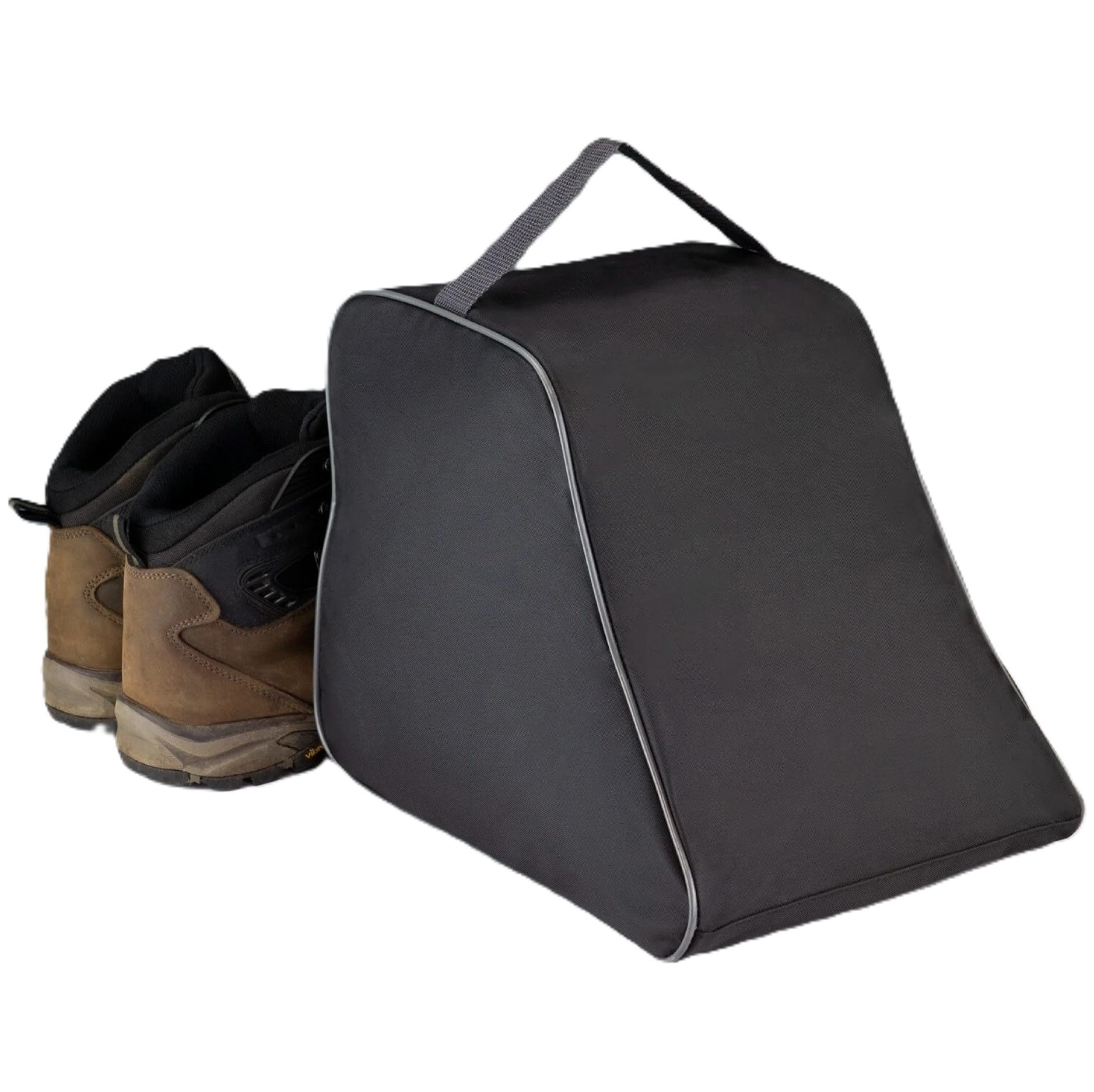 Outdoor World Deluxe Boot Bag, Large Ventilated Football & Rugby Bag - Black
