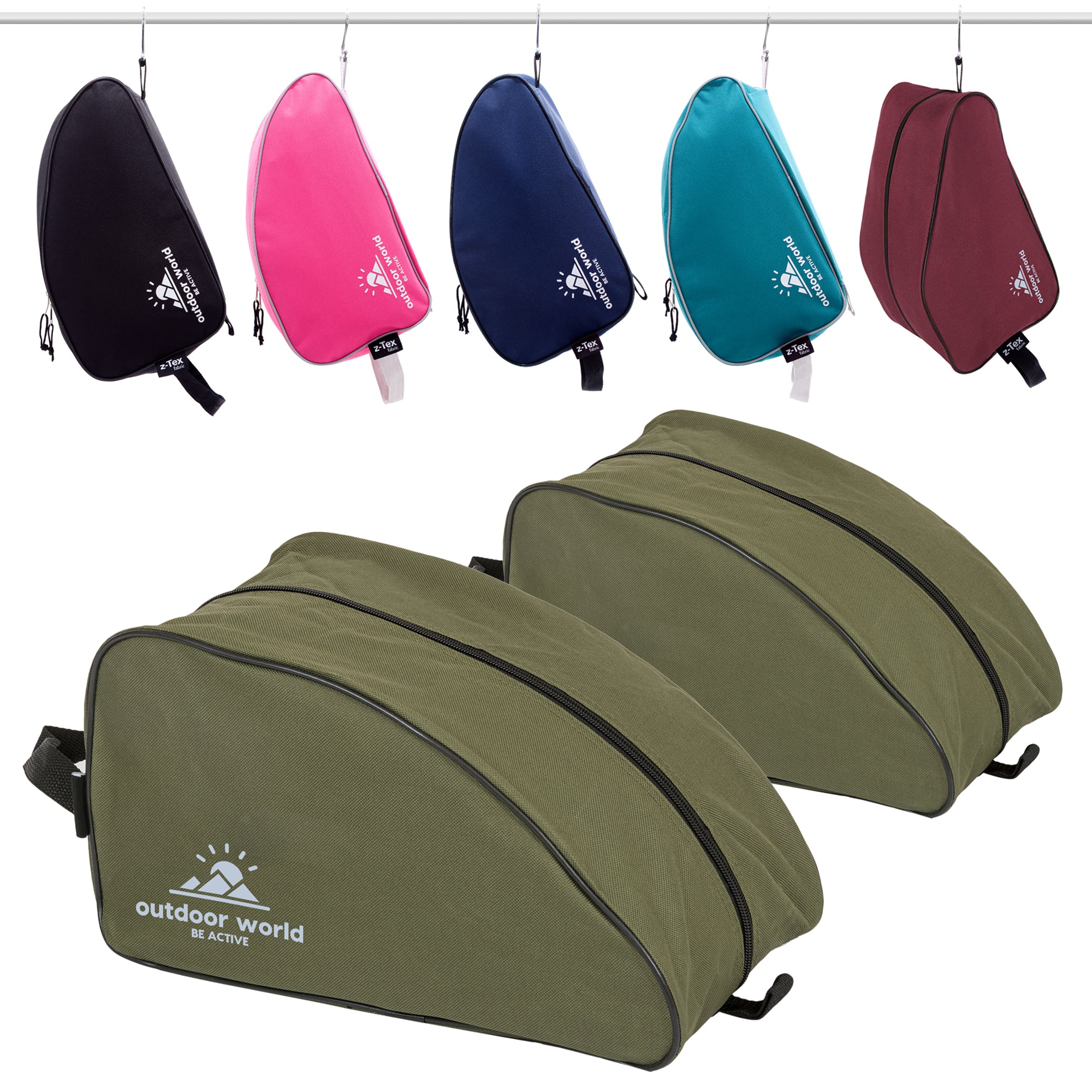2 x Premium Boot Bags - Outdoor World