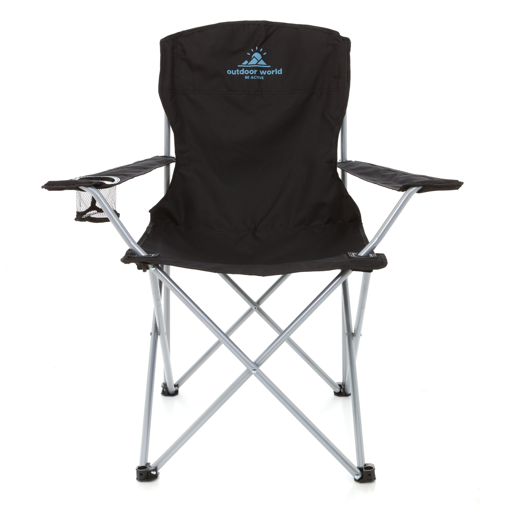 2 x Folding Camping Chairs - Outdoor World