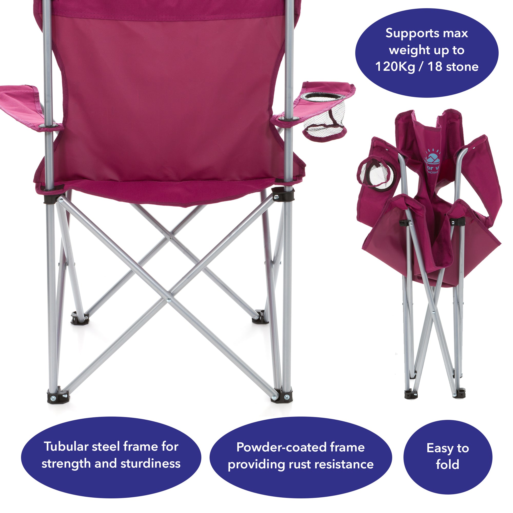Folding Camping Chair - Outdoor World