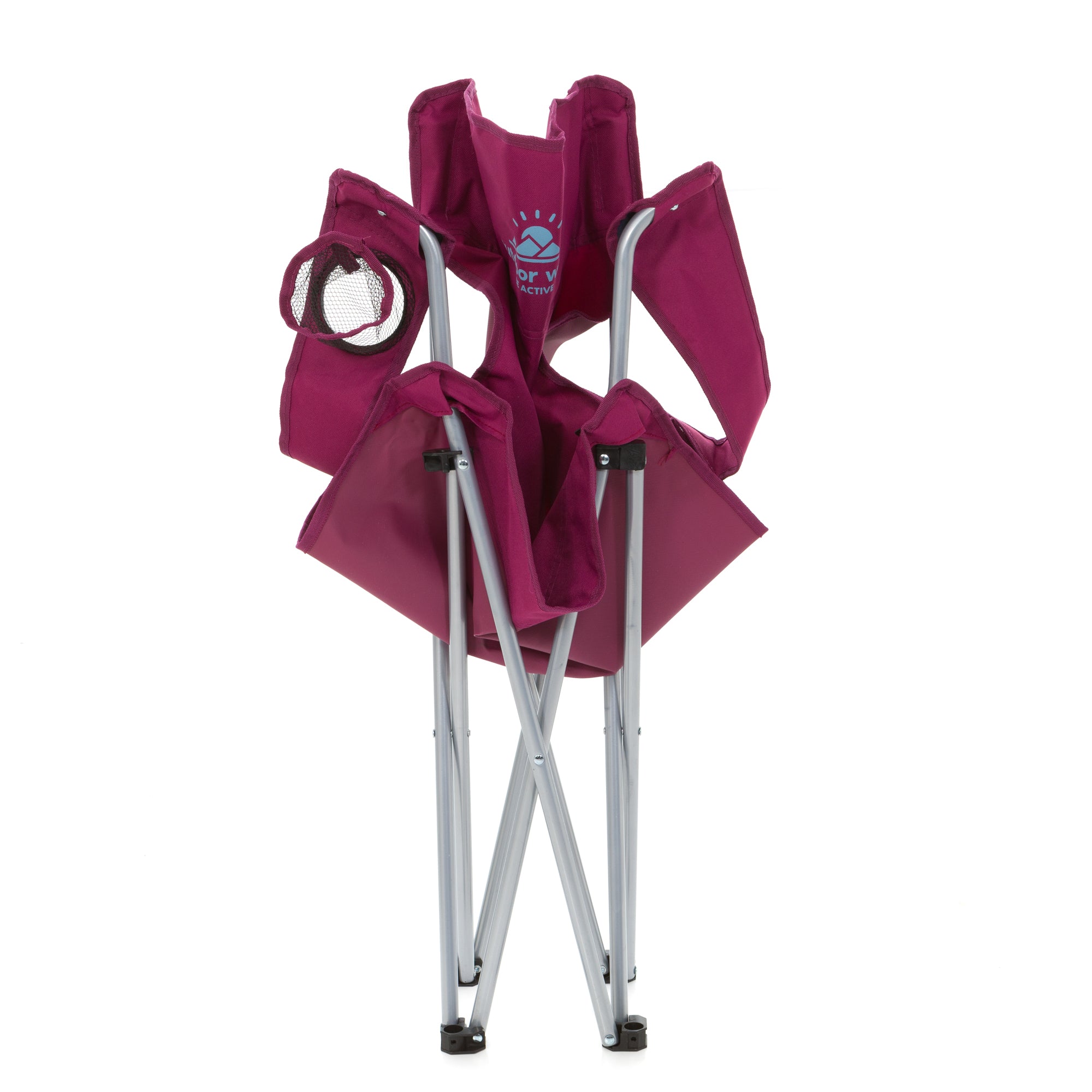 2 x Folding Camping Chairs - Outdoor World