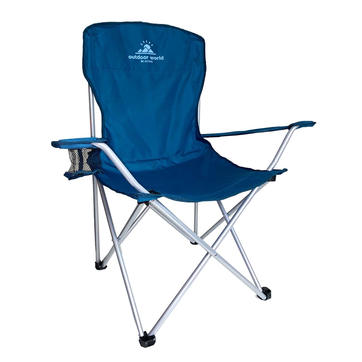 2 x Folding Camping Chairs - Outdoor World