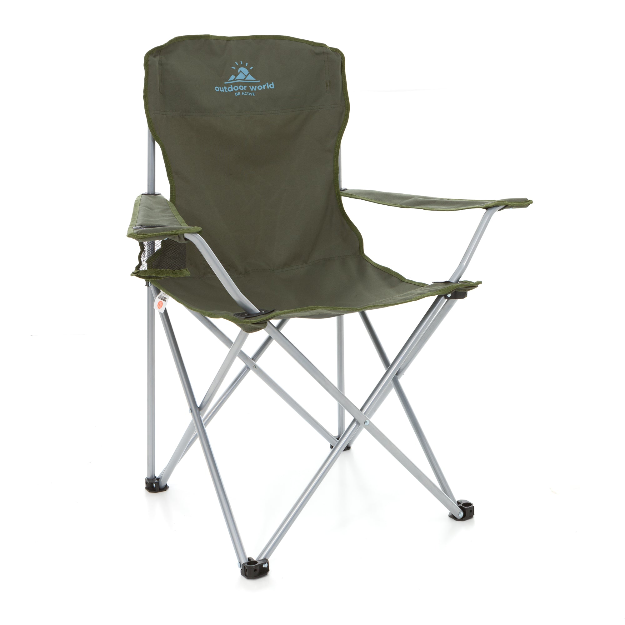 2 x Folding Camping Chairs - Outdoor World