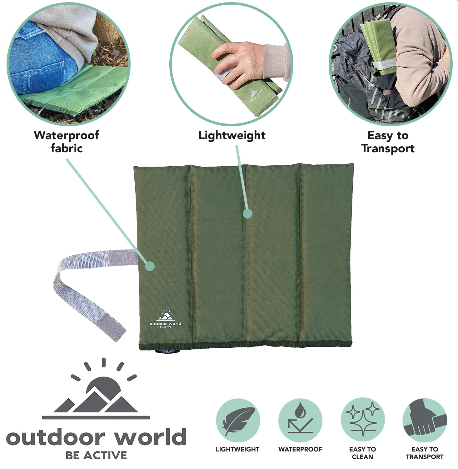 SIT MAT OLIVE XL3