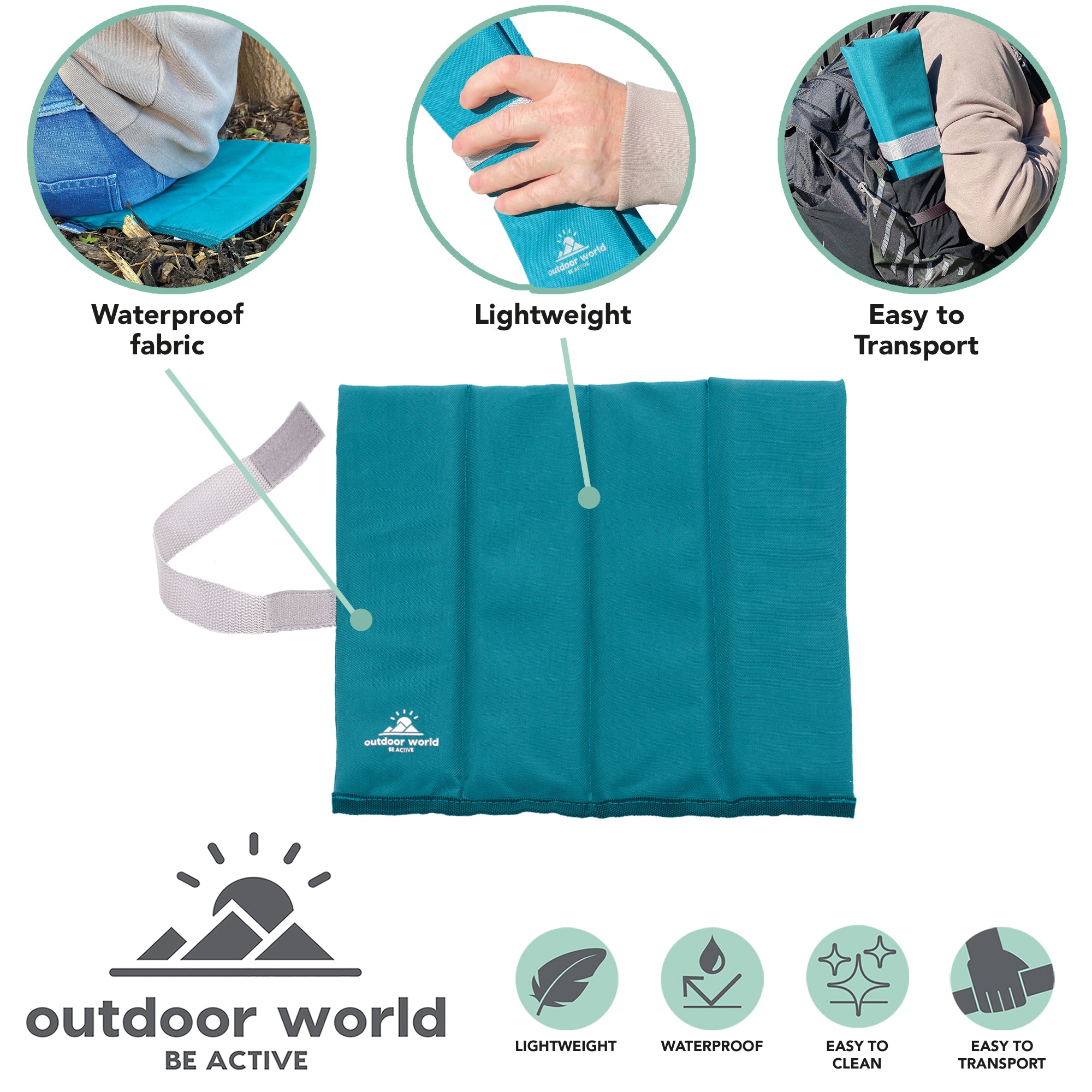 Sit Mat Teal XL3