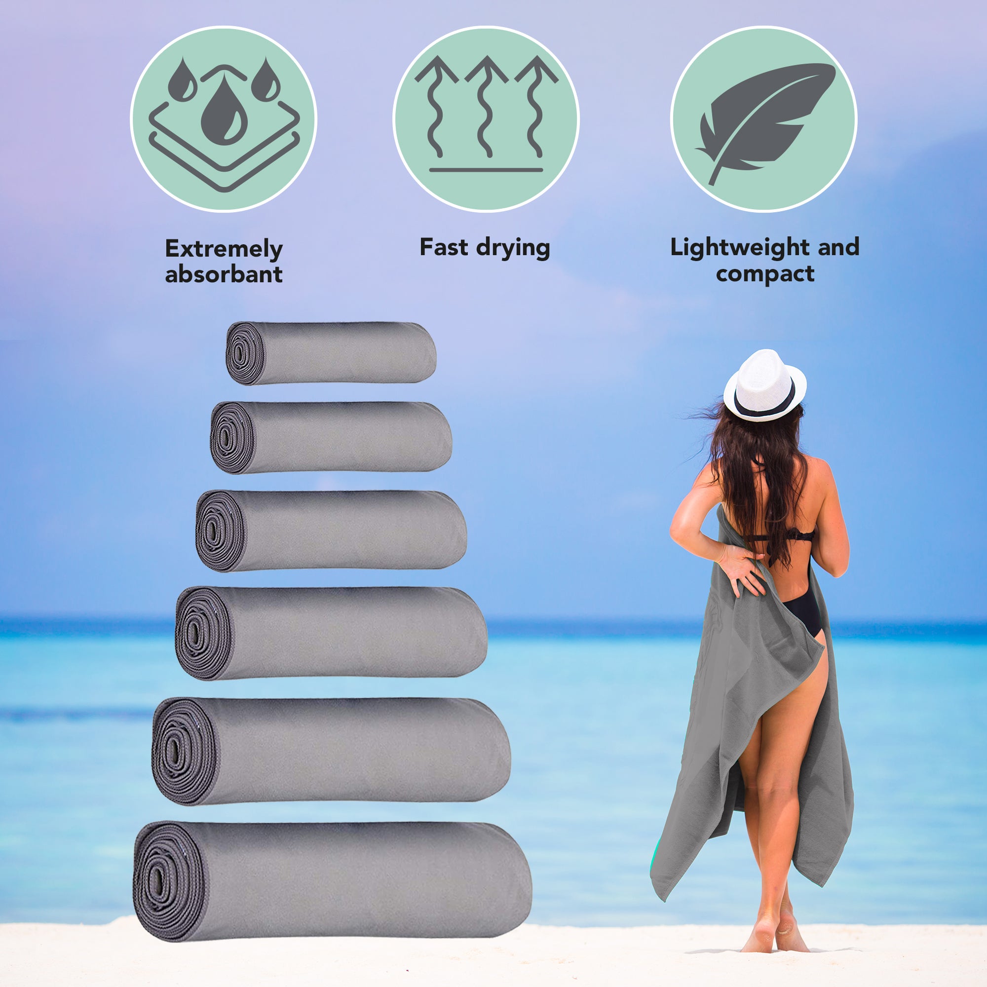 Microfibre Towel - Outdoor World