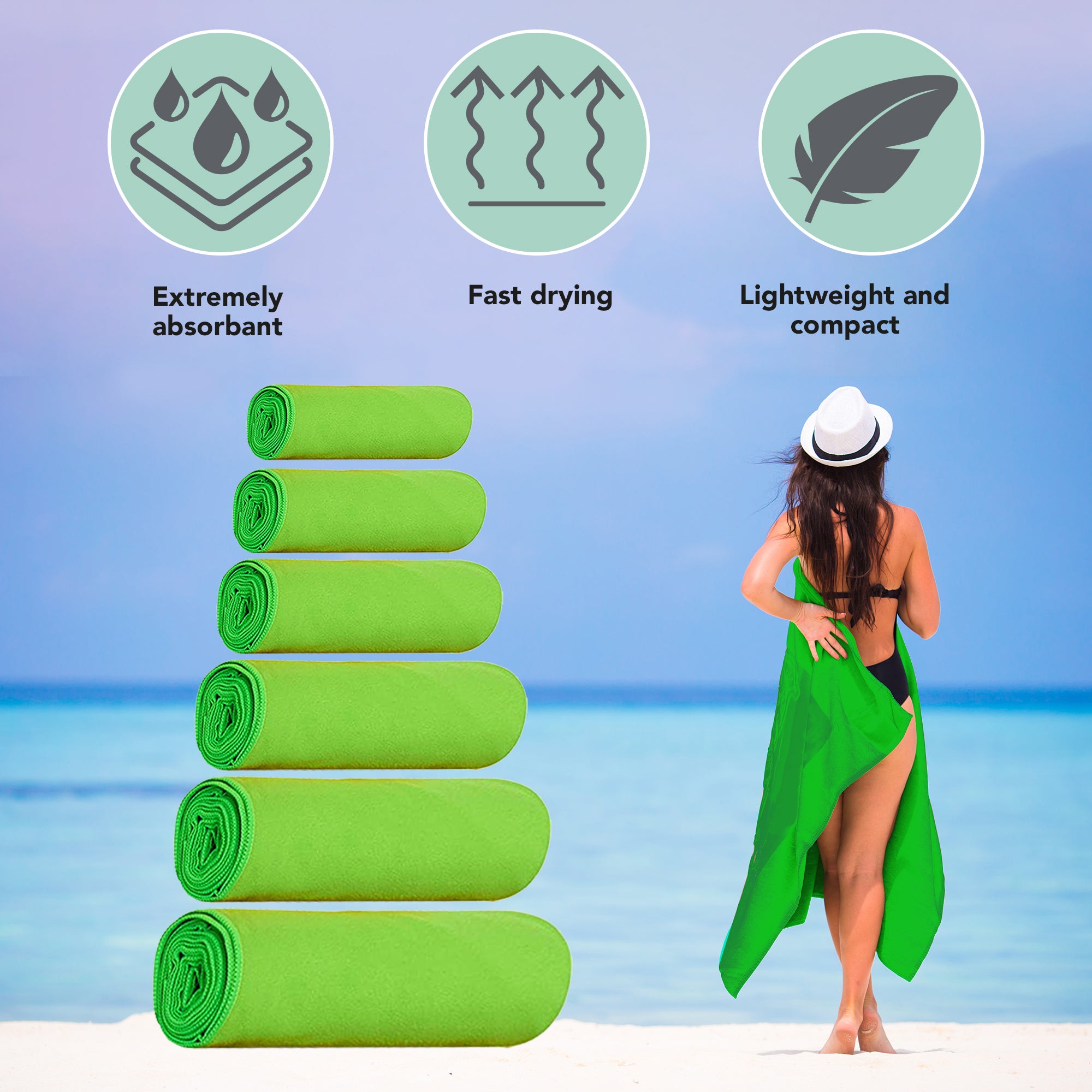 Microfibre Towel - Outdoor World