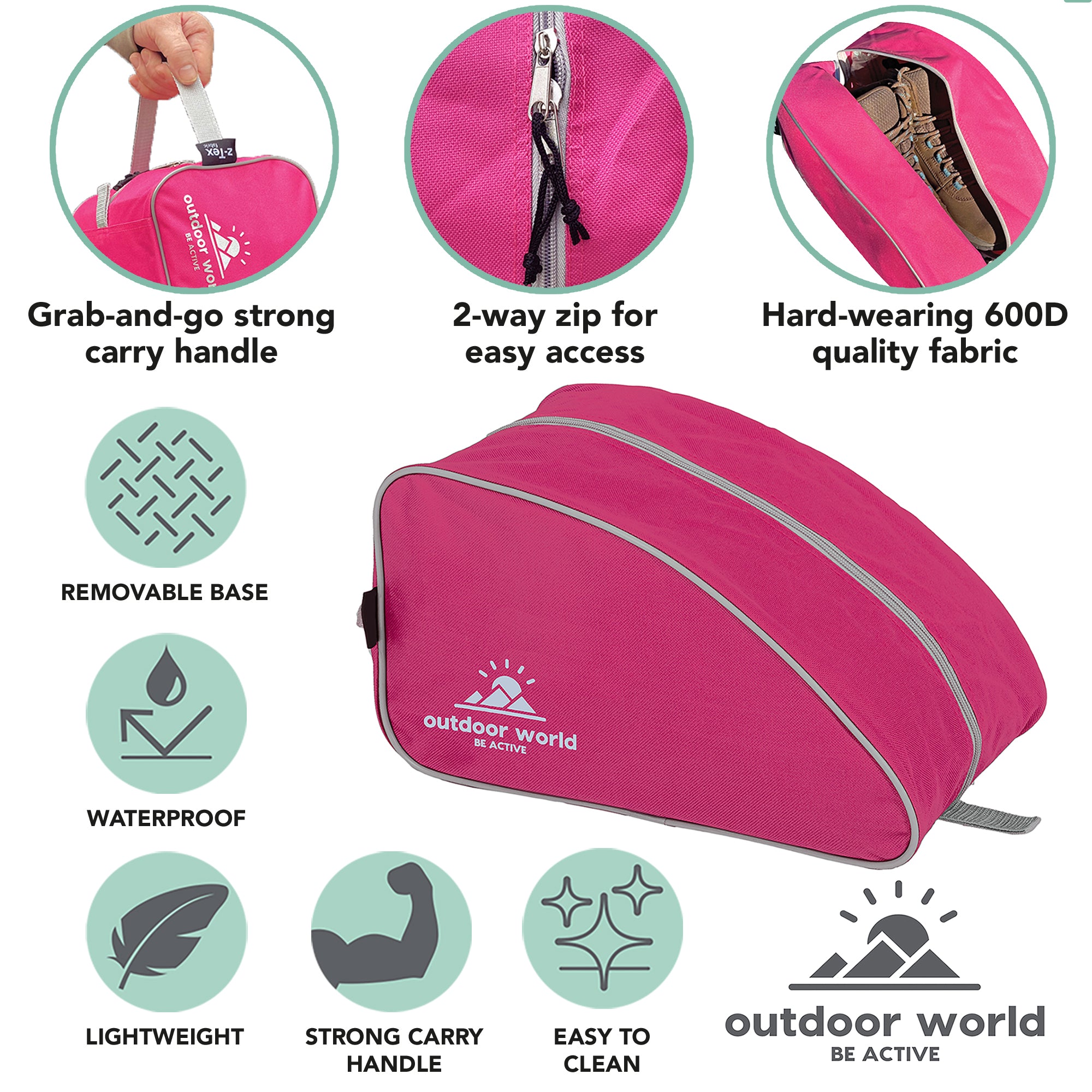 2 x Premium Boot Bags - Outdoor World