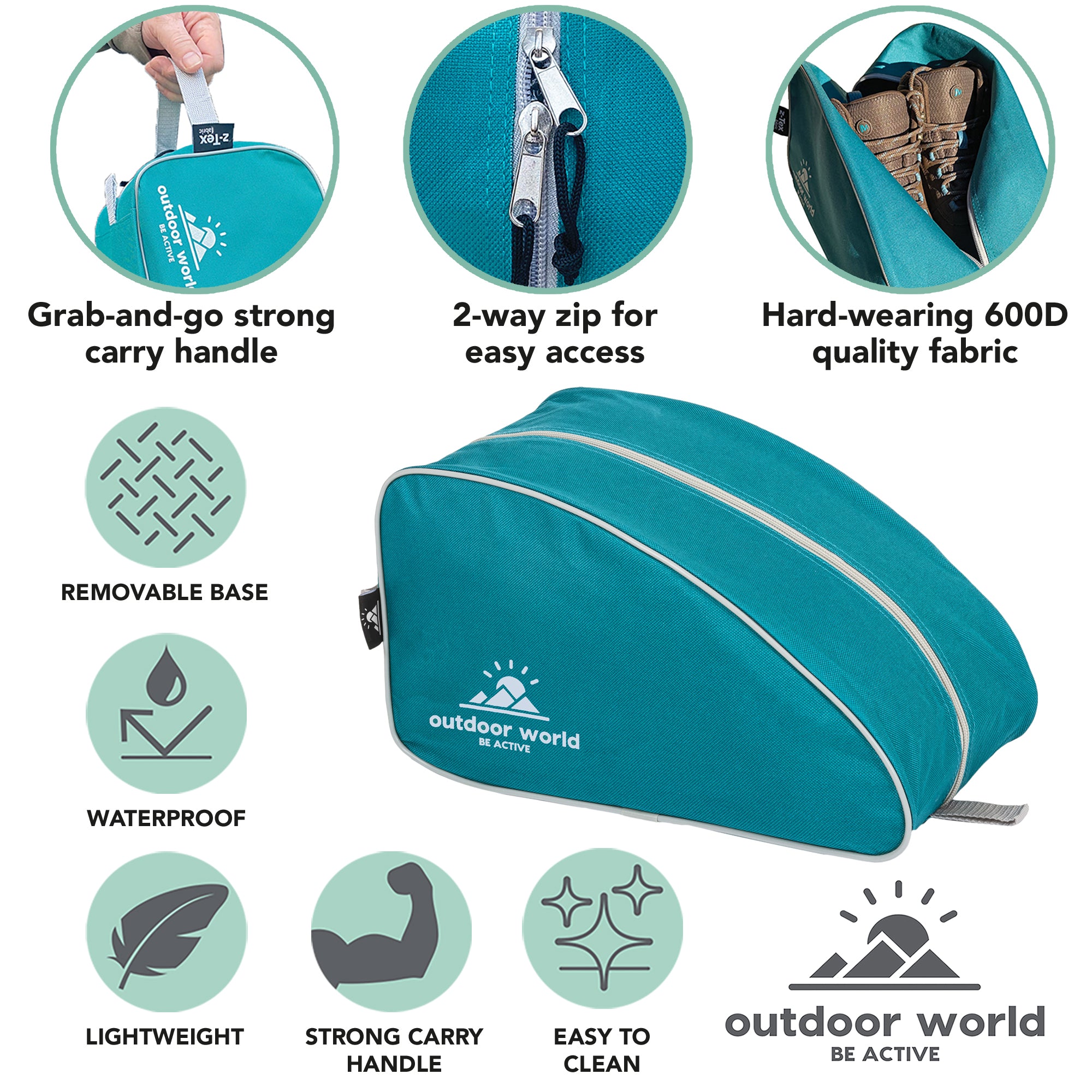 2 x Premium Boot Bags - Outdoor World