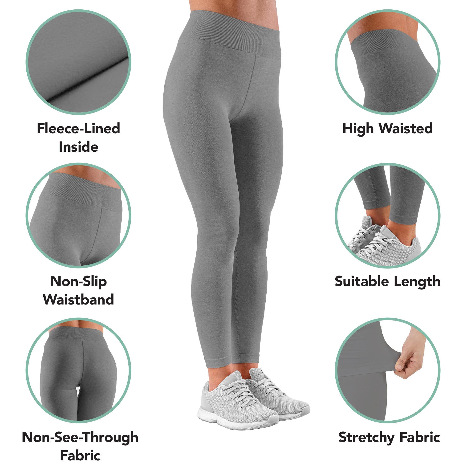 3 x Womens Everyday Leggings - Outdoor World